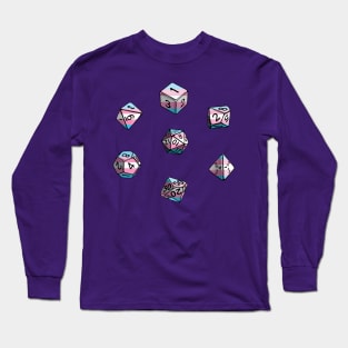 Pride Dice Set - Transgender Long Sleeve T-Shirt